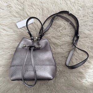 Strathberry Lana Osette Bag - Silver/Metallic
